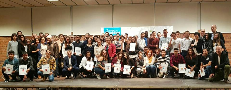 Joves per l´Ocupació i Fem Ocupació per a Joves entreguen els diplomes als 110 participants